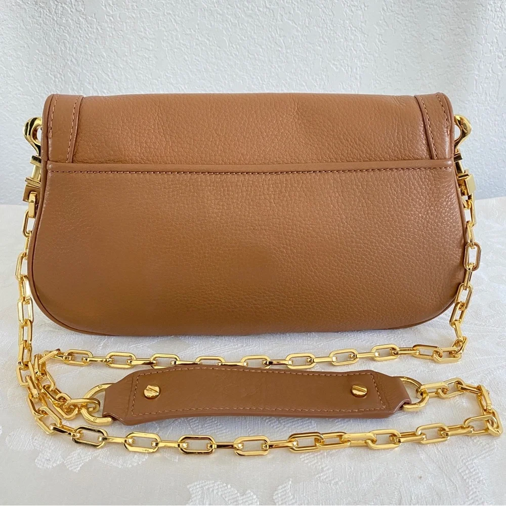 Tory Burch chain strap logo flap bag